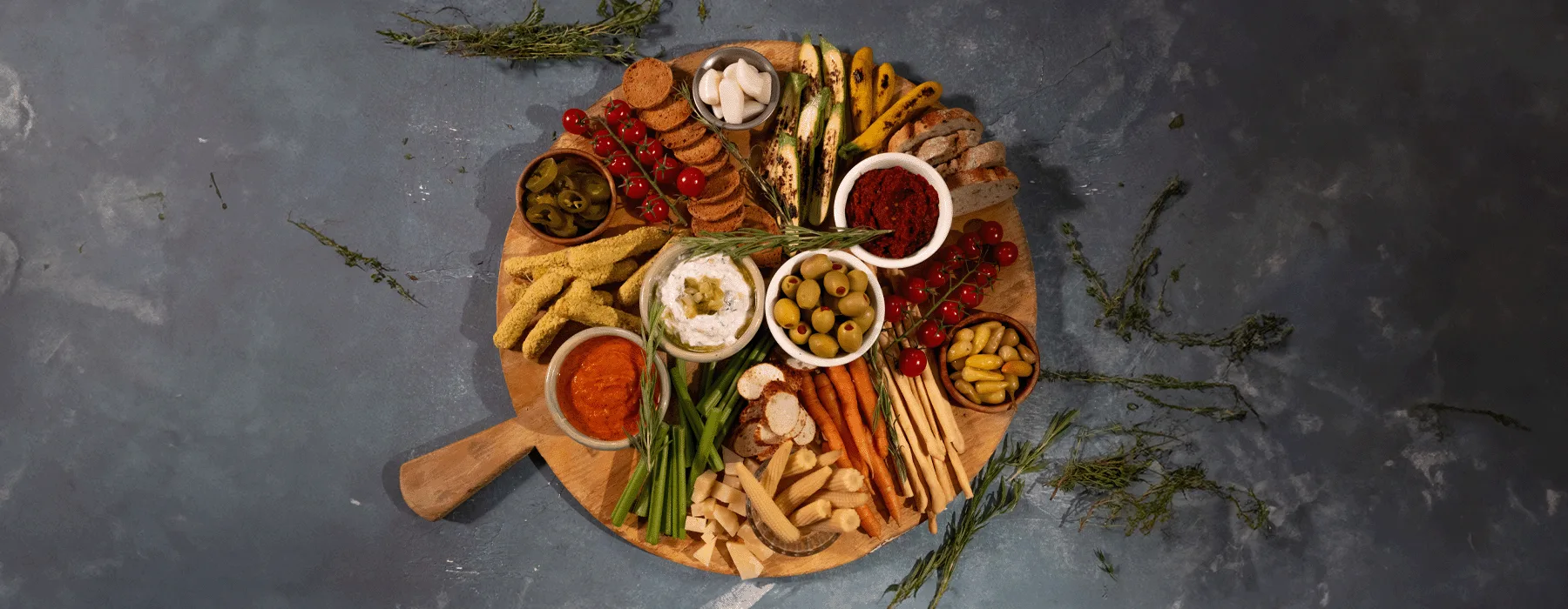 Dip Soslu Paylaşım Tabağı Tarifi