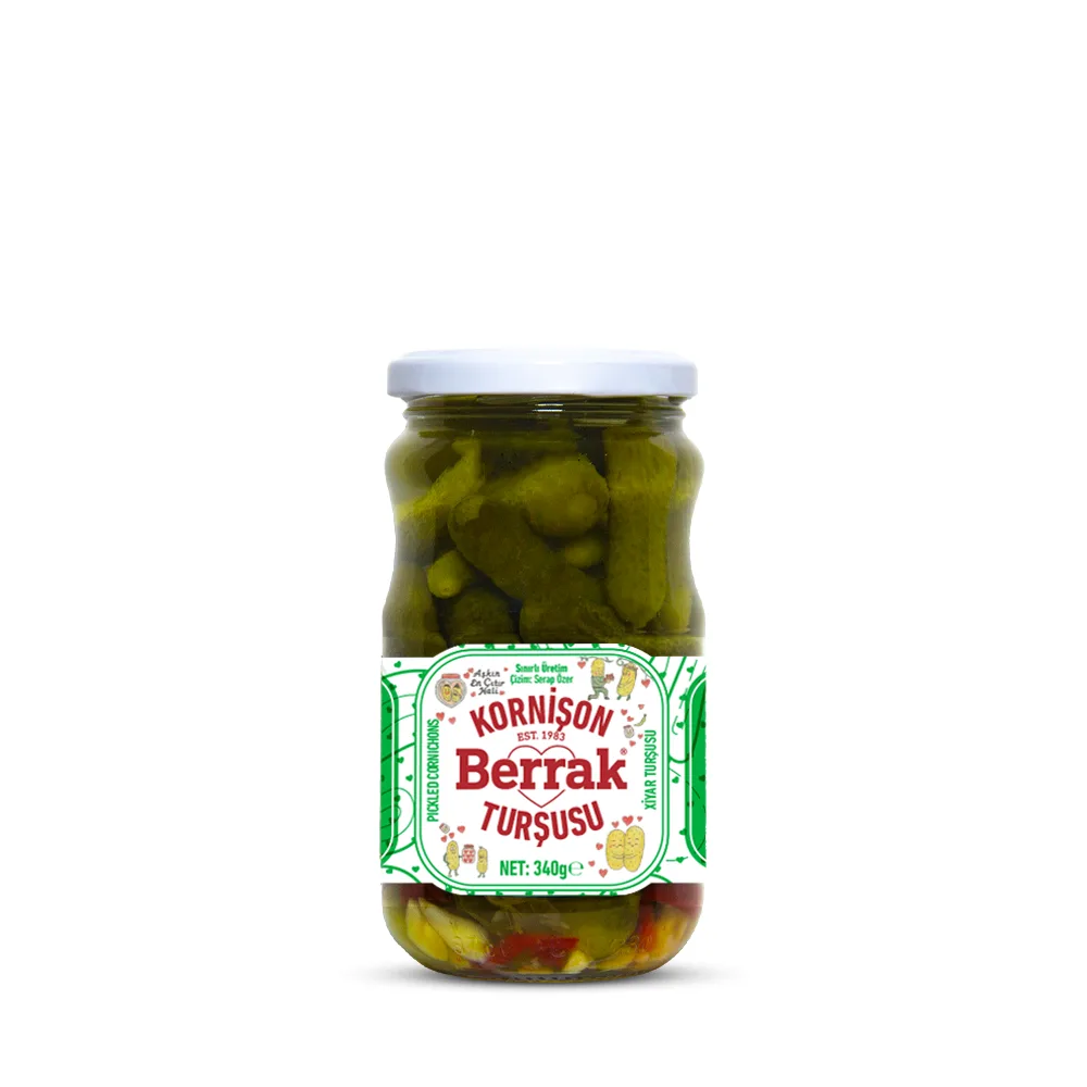 Salatalık Turşusu Sevgililer Günü Özel-1 370 ml